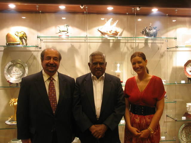 FF & NF wtih President SR Nathan