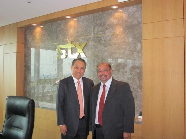 FF wtih Kang, Chairman and CEO of STX
